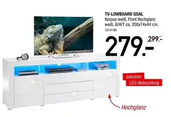 Osca Möbel Tv-lowboard goal Angebot