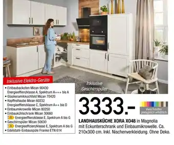 Osca Möbel Landhausküche xora xo48 Angebot