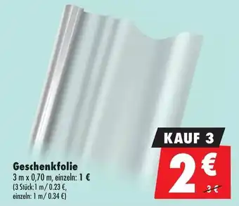 Mäc Geiz Geschenkfolie Angebot