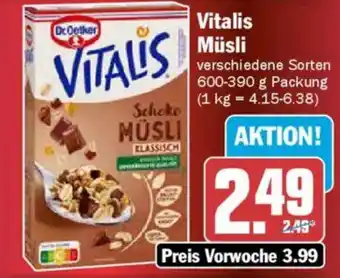AEZ Vitalis Müsli Angebot