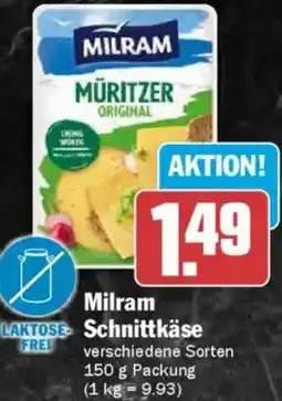 AEZ MILRAM Schnittkäse Angebot