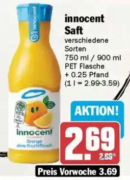 AEZ innocent Saft Angebot
