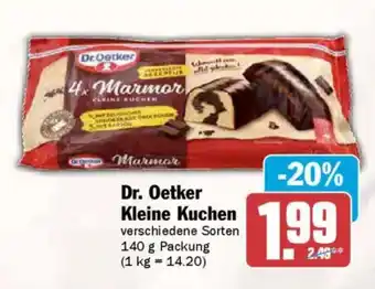 AEZ Dr. Oetker Kleine Kuchen Angebot