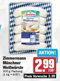 AEZ Zimmermann Münchner Weißwürste Angebot