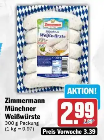 AEZ Zimmermann Münchner Weißwürste Angebot