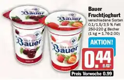AEZ Bauer Fruchtjoghurt Angebot