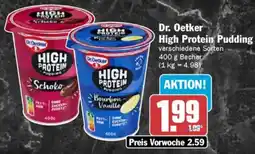 AEZ Dr. Oetker High Protein Pudding Angebot