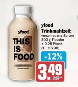 AEZ yfood Trinkmahlzeit Angebot