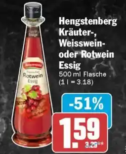 AEZ Hengstenberg Kräuter-, Weisswein- oder Rotwein Essig Angebot