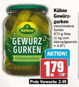 AEZ Kühne Gewürz gurken Angebot
