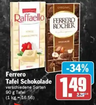 AEZ Ferrero Tafel Schokolade Angebot