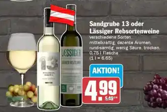 AEZ Sandgrube 13 oder Lässiger Rebsortenweine Angebot