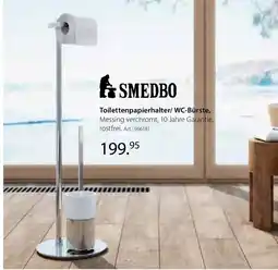 Zurbrüggen SMEDBO Toilettenpapierhalter/ WC-Bürste Angebot