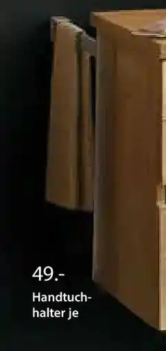 Zurbrüggen Dieter Knoll Handtuch halter Angebot