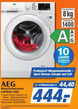 K+B Expert AEG Waschmaschine L6FBA51480 Angebot