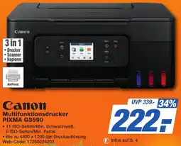 K+B Expert Canon Multifunktionsdrucker PIXMA G3590 Angebot