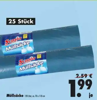 Mäc Geiz Müllsäcke Angebot