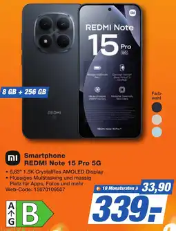 K+B Expert Smartphone REDMI Note 15 Pro 5G Angebot