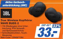 K+B Expert JBL True Wireless Kopfhörer WAVE BUDS 2 Angebot