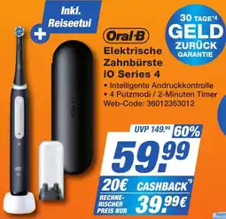K+B Expert Oral-B Elektrische Zahnbürste iO Series 4 Angebot