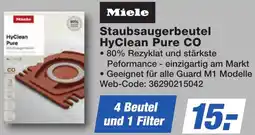 K+B Expert Miele Staubsaugerbeutel HyClean Pure CO Angebot