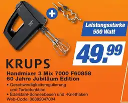 K+B Expert KRUPS Handmixer 3 Mix 7000 F60858 60 Jahre Jubiläum Edition Angebot