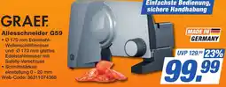 K+B Expert GRAEF Allesschneider G59 Angebot