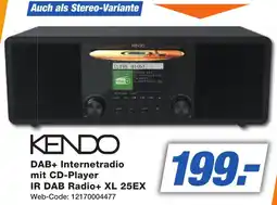 K+B Expert KENDO DAB+ Internetradio mit CD-Player IR DAB Radio+ XL 25EX Angebot
