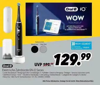 MEDIMAX Oral-b Elektrische Zahnbürste 6n I0 Series Angebot