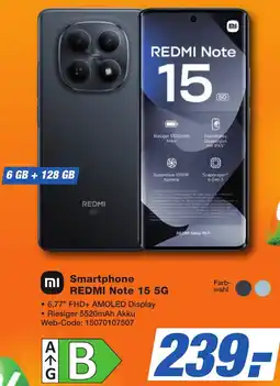 K+B Expert Smartphone REDMI Note 15 5G Angebot