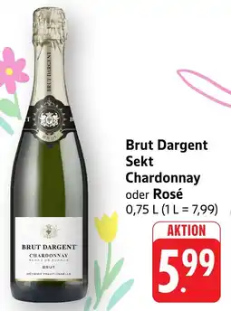 Edeka Neukauf Brut Dargent Sekt Chardonnay oder Rosé Angebot