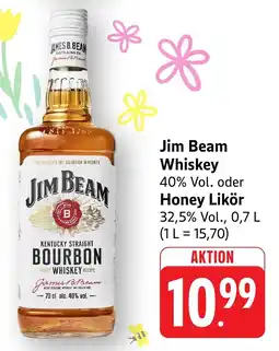 Edeka Neukauf Jim Beam Whiskey Honey Likör Angebot