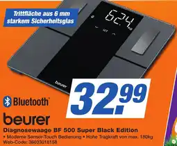 K+B Expert beurer Diagnosewaage BF 500 Super Black Edition Angebot
