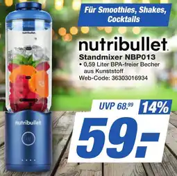 K+B Expert nutribullet Standmixer NBP013 Angebot