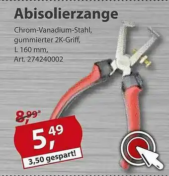 Sonderpreis Baumarkt Abisolierzante Angebot