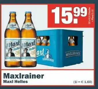 Sobi Getränkemarkt Maxlrainer Maxl Helles Angebot