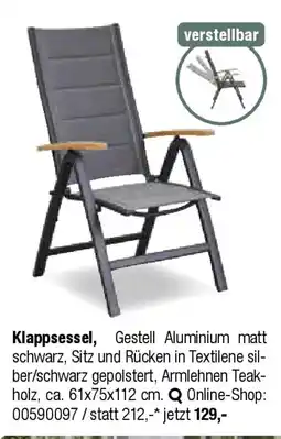 Opti Wohnwelt Klappsessel Angebot