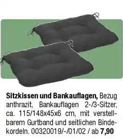 Opti Wohnwelt Sitzkissen und Bankauflagen Angebot