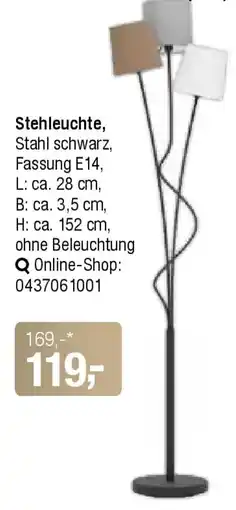 Opti Wohnwelt Stehleuchte Angebot