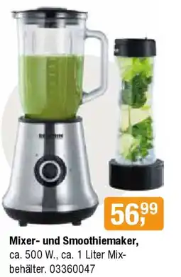 Opti Wohnwelt Mixer- und Smoothiemaker Angebot