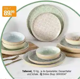 Opti Wohnwelt Tellerset, 12-tlg Angebot