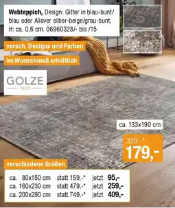 Opti Wohnwelt GOLZE Webteppich Angebot