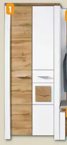 Opti Wohnwelt Garderobenschrank, 2-trg. Angebot