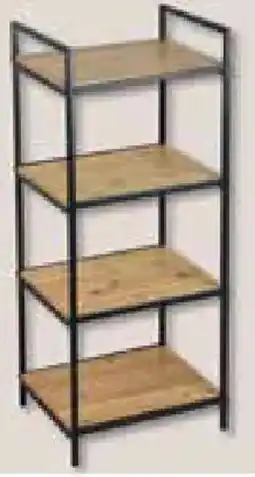 Opti Wohnwelt Regal, Metall schwarzBambus beige, mit Böden, ca. 39x95x33 cm. 04590111 / statt 139,-* jetzt 39,90 Angebot
