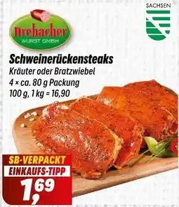 Simmel Drebacher Schweinerückensteak Angebot