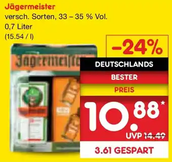 Netto Marken-Discount Jägermeister Angebot
