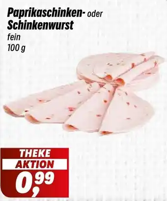 Simmel Paprikaschinken oder Schinkenwurst Angebot