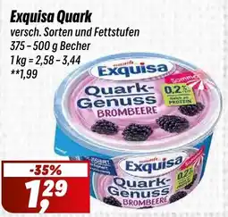 Simmel Exquisa Quark Angebot