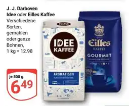 Globus J.J. Darboven Idee oder Eilles Kaffee Angebot