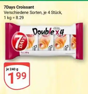 Globus 7Days Croissant Angebot